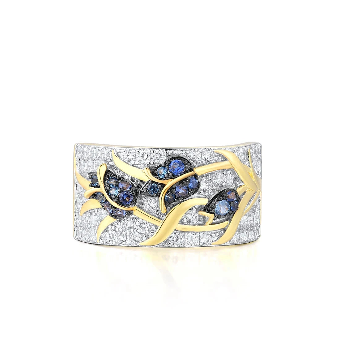 Blue Petal Beauty Ring