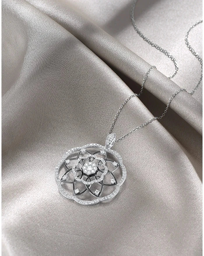 Graceful Flower Pendant