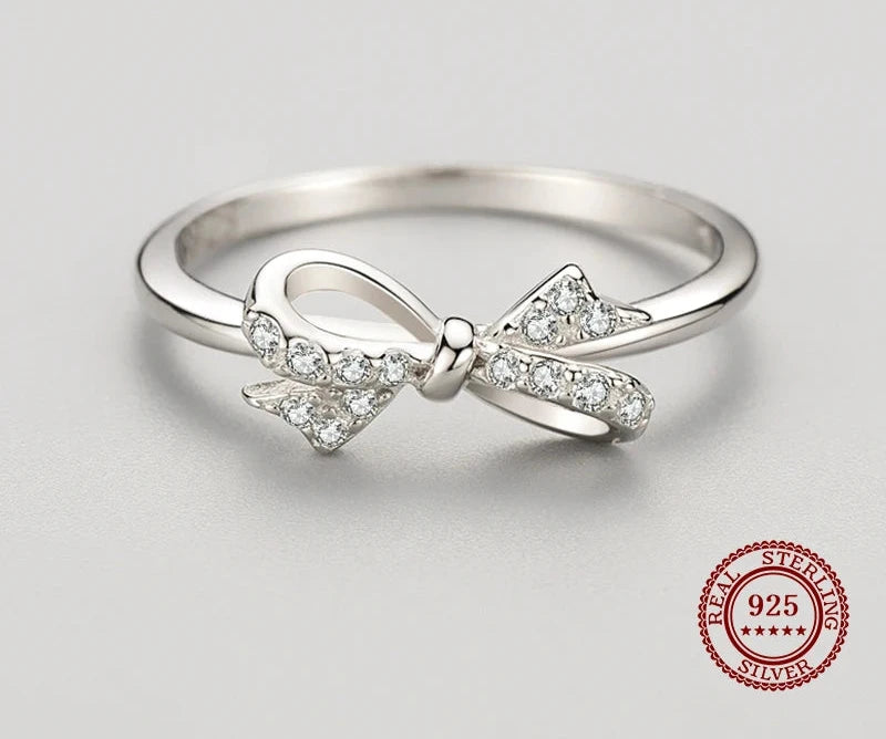 Graceful Bow Ring