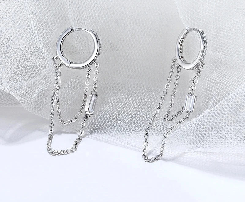 Linked Glamour Earrings