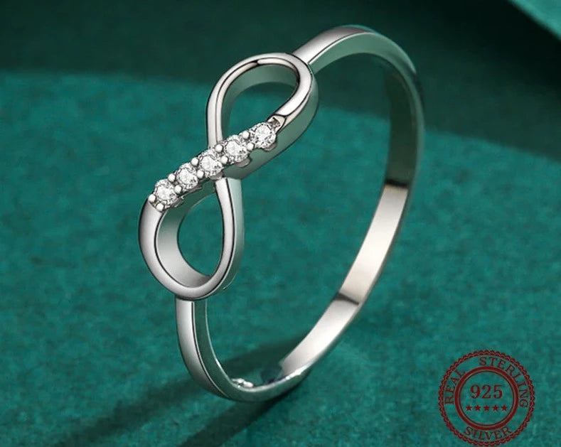 Infinity Heart Ring