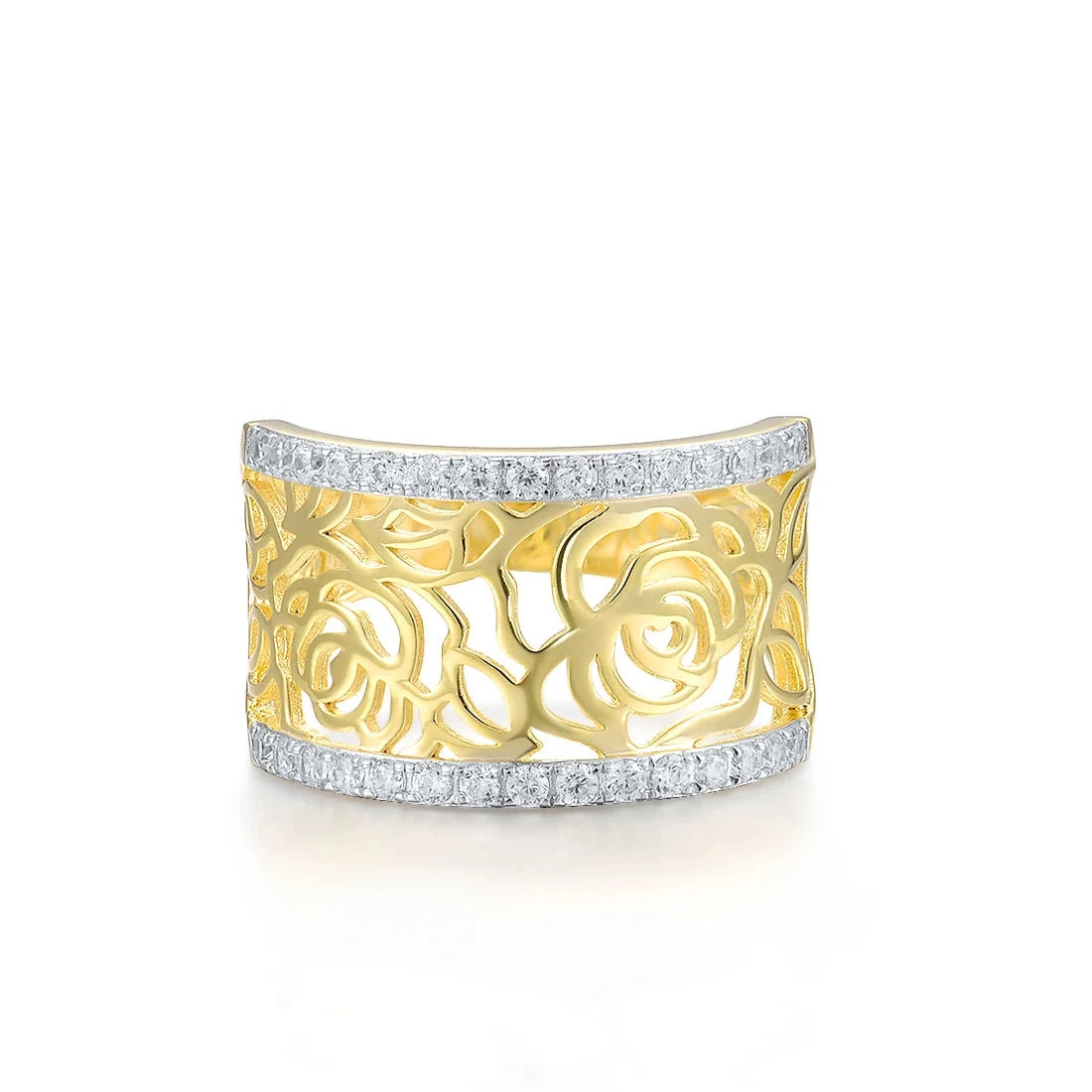 Golden Lace Ring