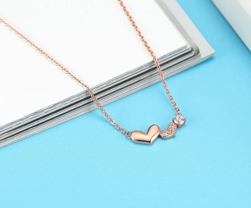 Linked Hearts Necklace