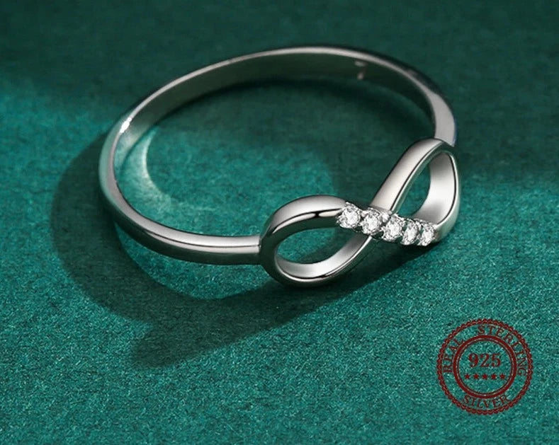 Infinity Heart Ring