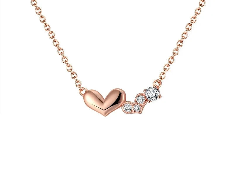 Linked Hearts Necklace