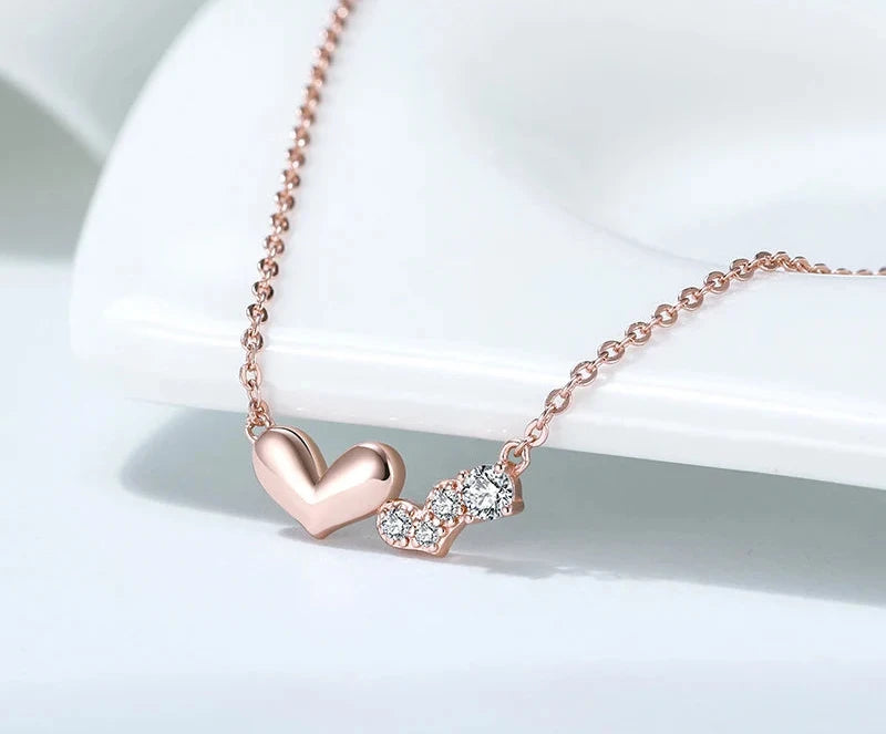 Linked Hearts Necklace