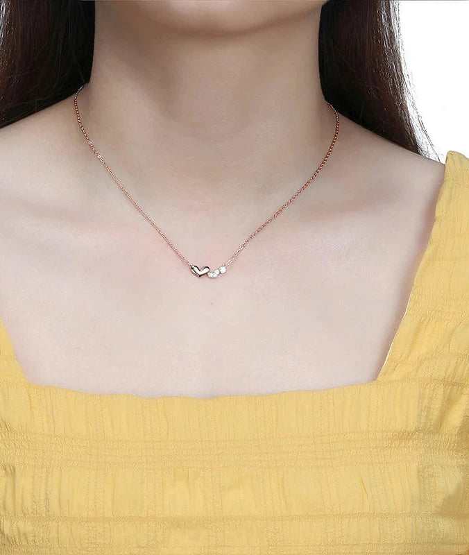 Linked Hearts Necklace