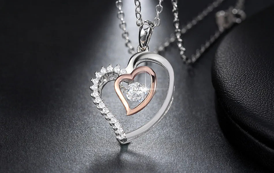 Crystal Heart Pendant