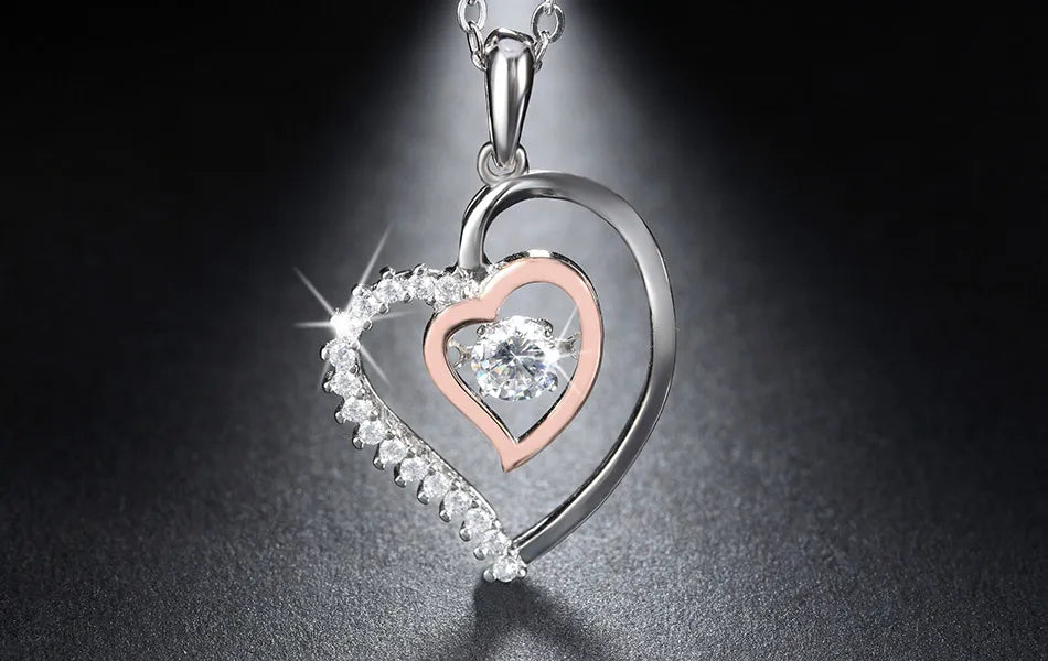 Crystal Heart Pendant