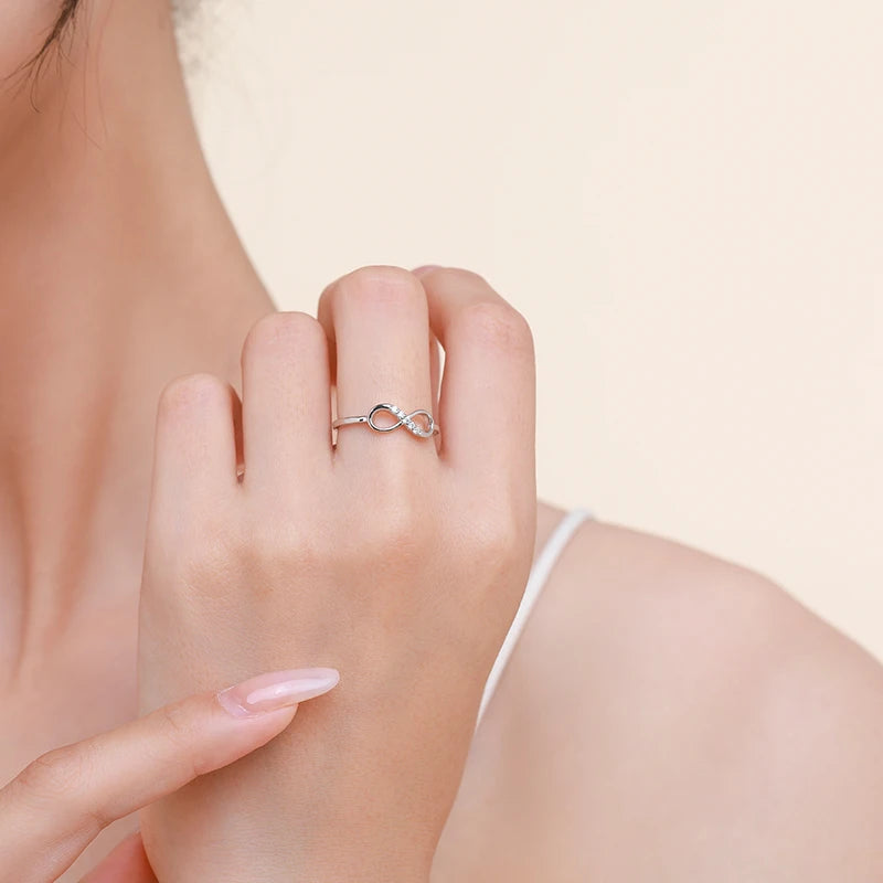 Infinity Heart Ring