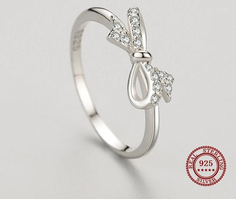 Graceful Bow Ring