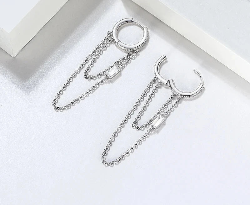 Linked Glamour Earrings