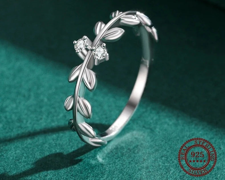 Tree Leaf Ring