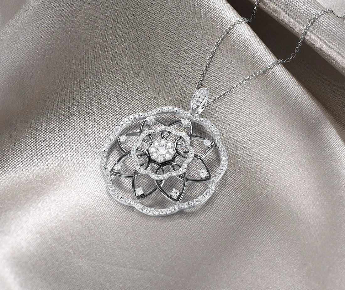 Graceful Flower Pendant