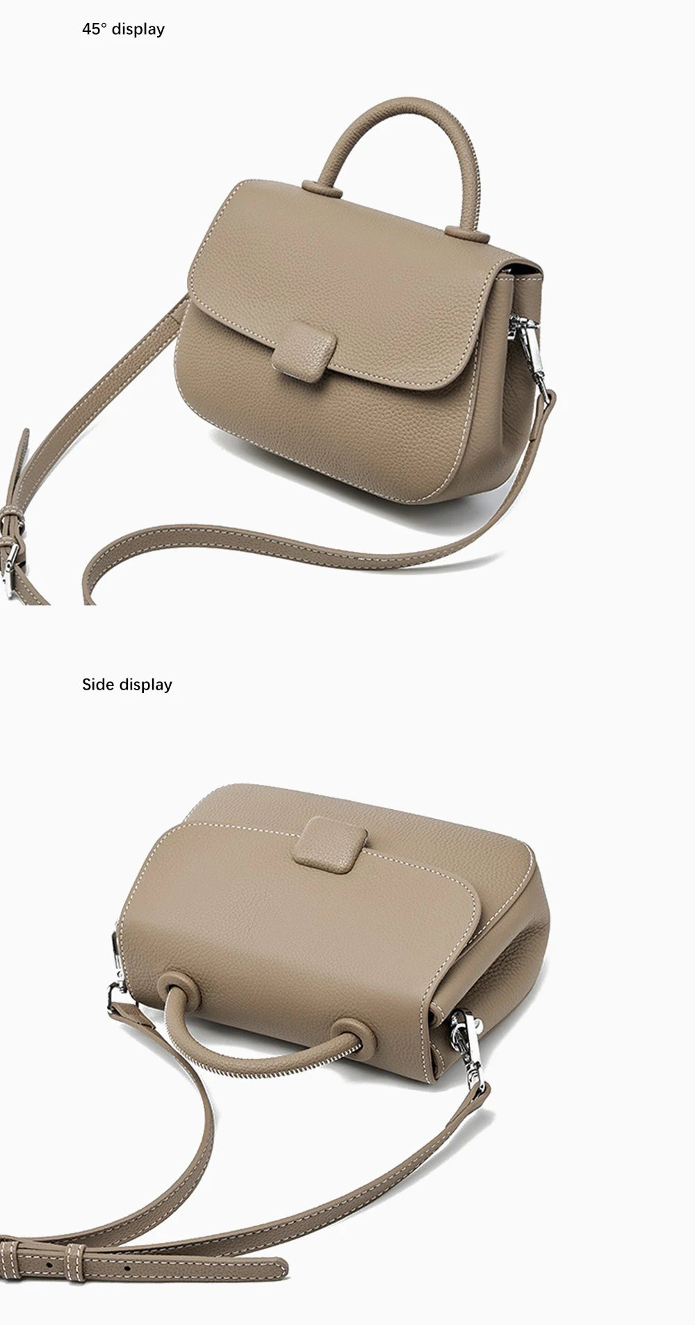 Retro Square Crossbody Bag