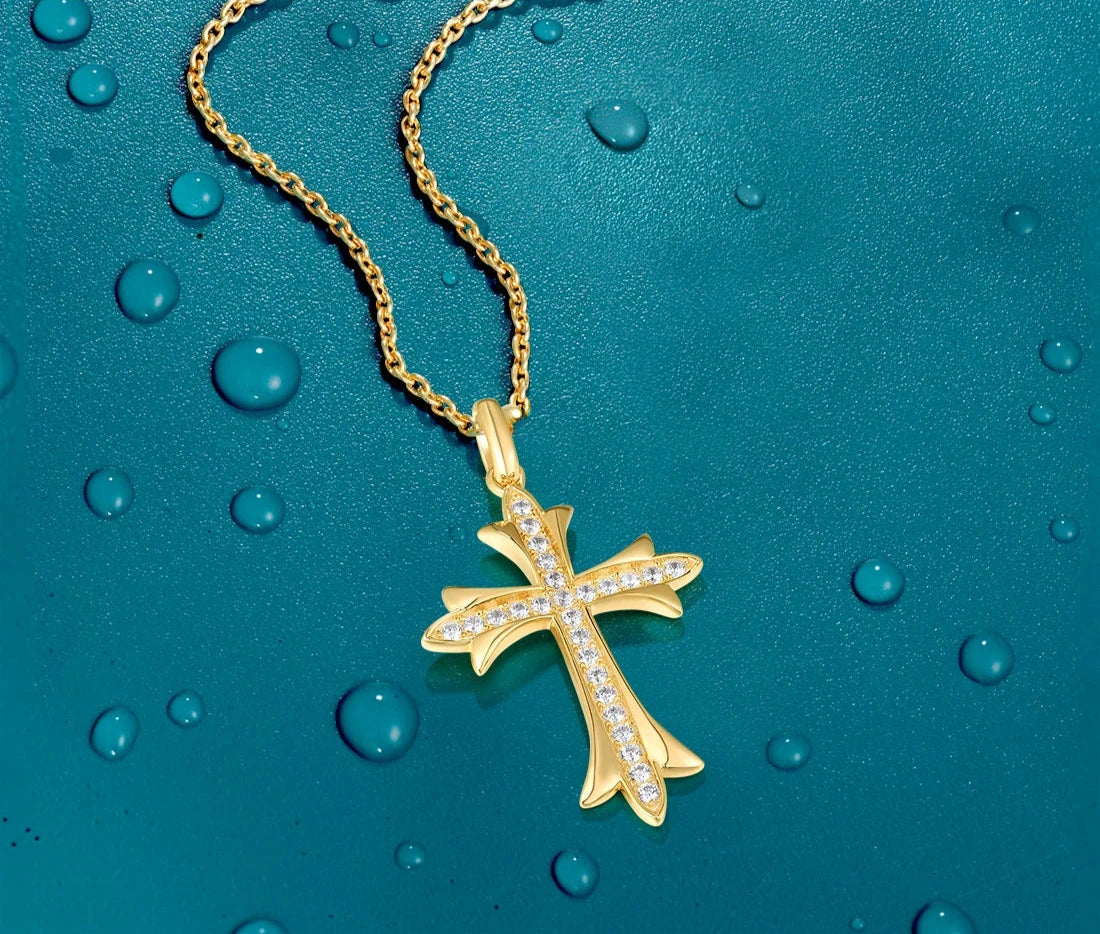 Vibrant Cross Pendant