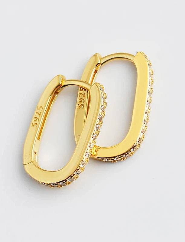 Chic Angle Hoops