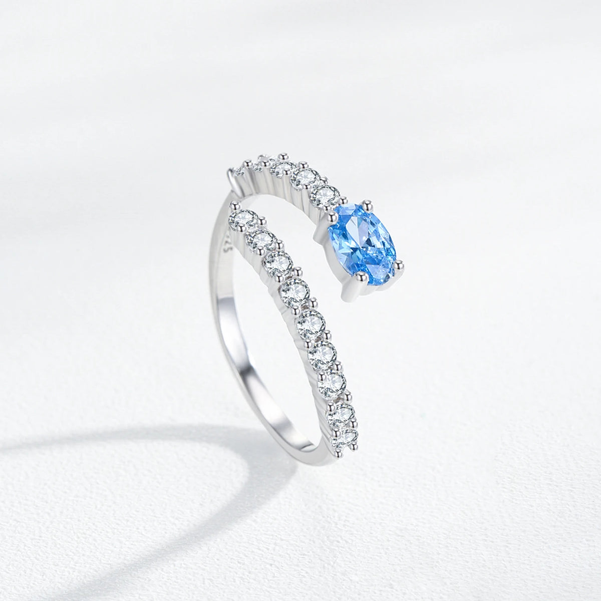 Retro Blue Bliss Ring