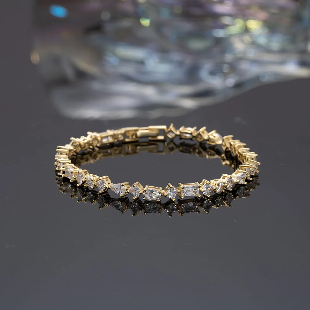 Modern Tennis Bracelet