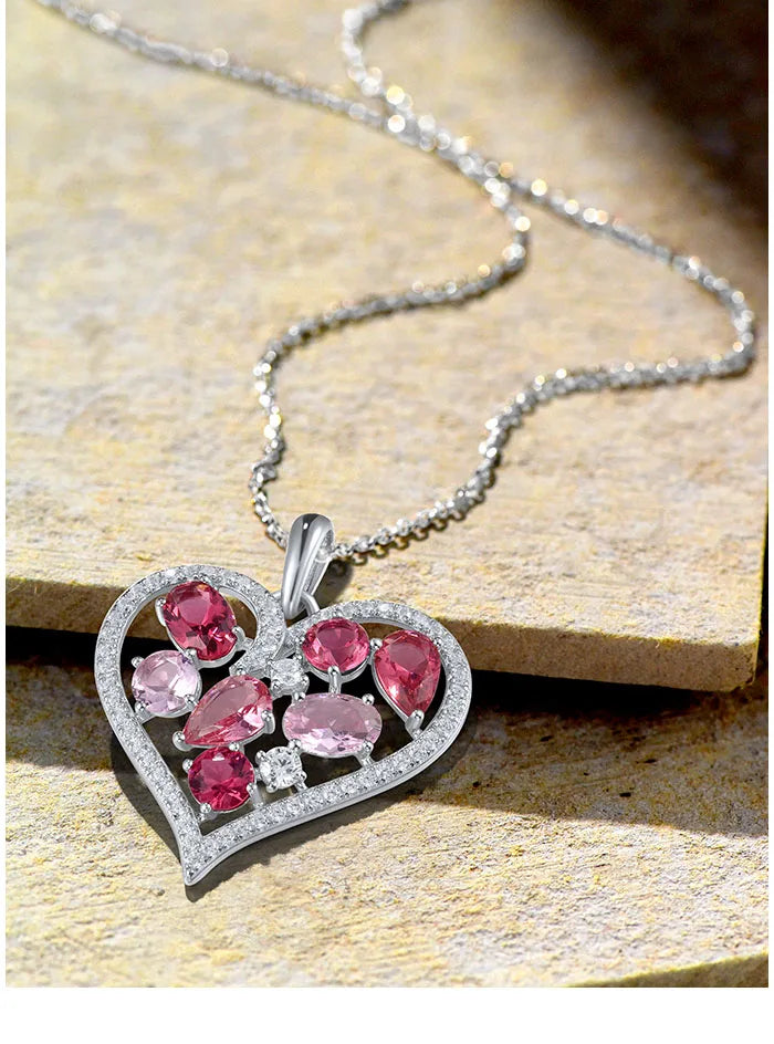 Pink Heart Pendant