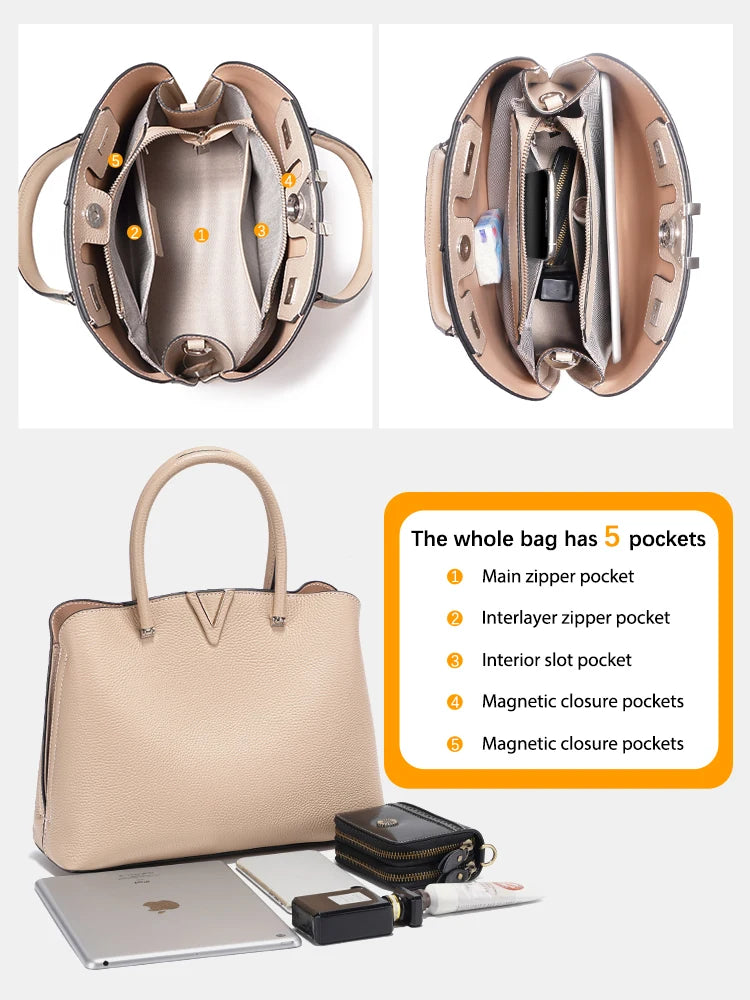 Fashionista Leather Satchel