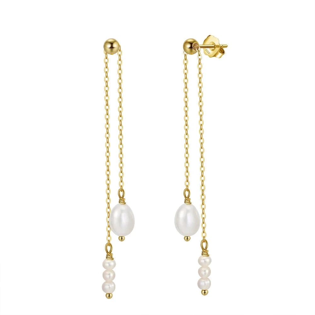 Pearl Flow earrings