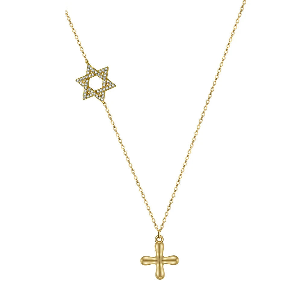 Starlight cross Necklace