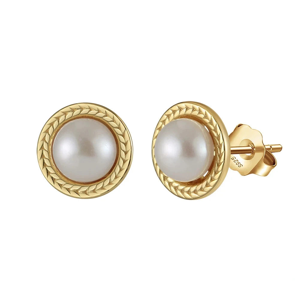 Pearl Glam Studs