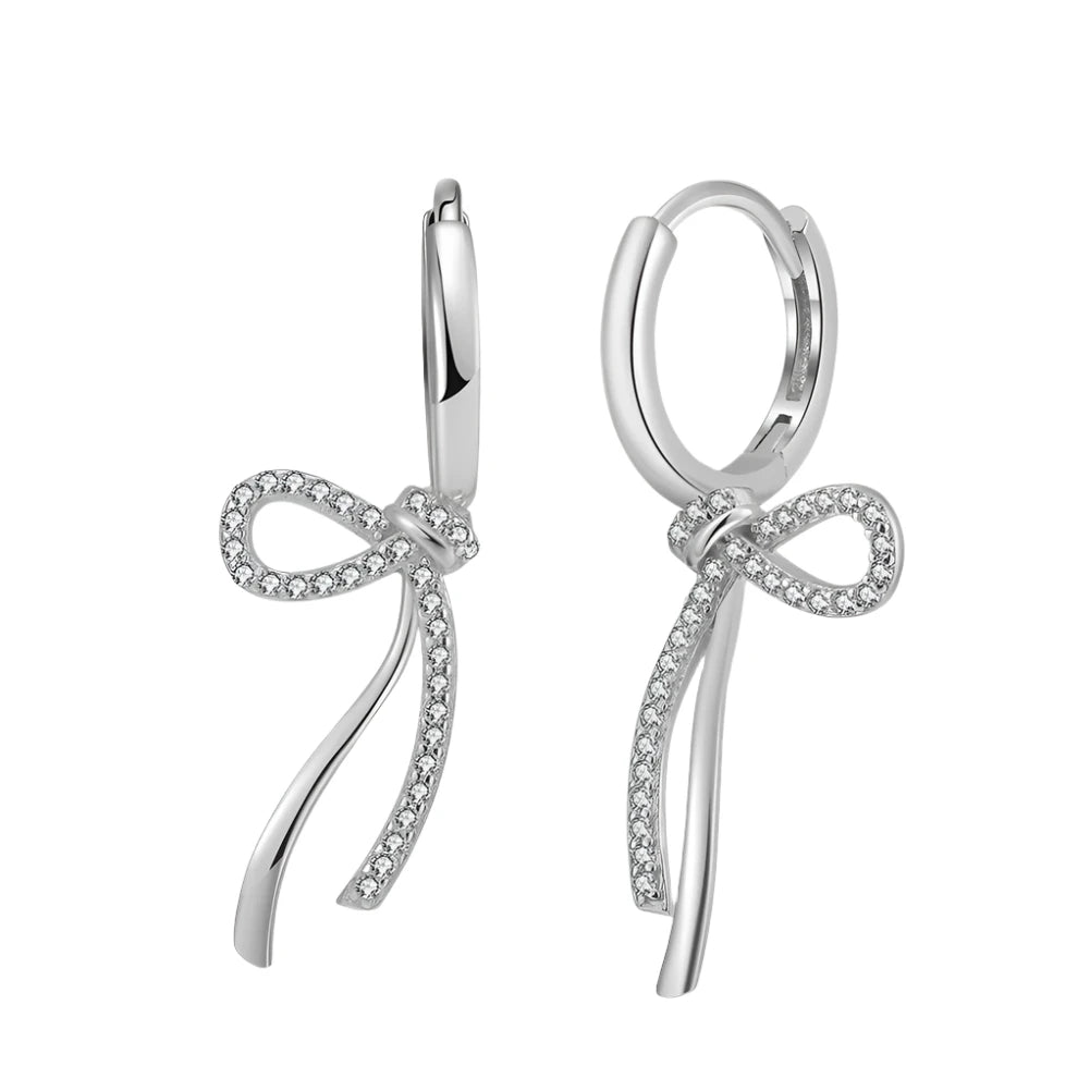 Sparkling Knot Earrings