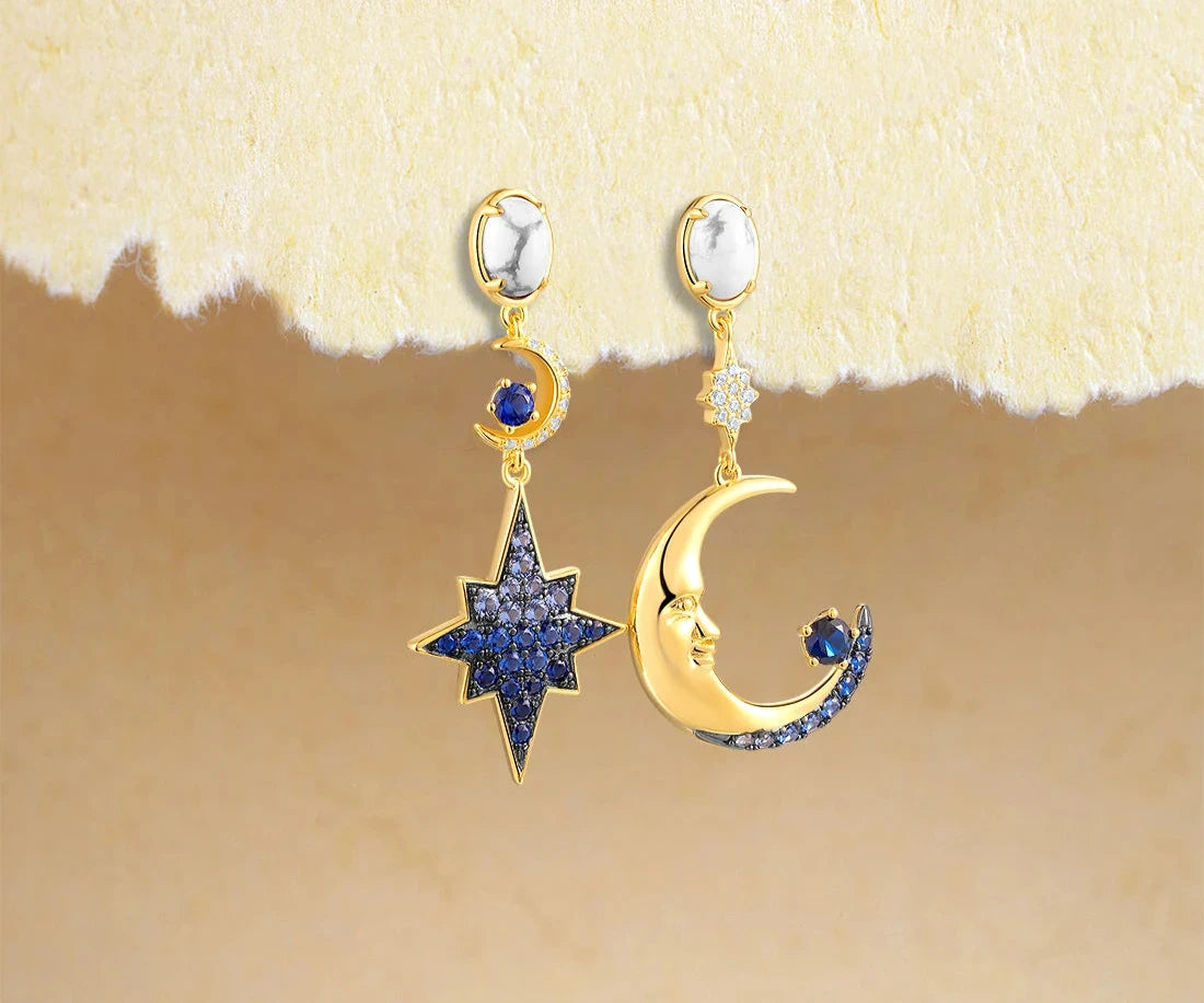 Azure Solstice Earrings