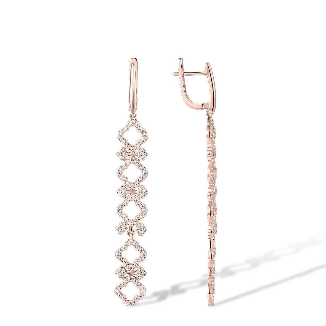 Blush Cascade Earrings