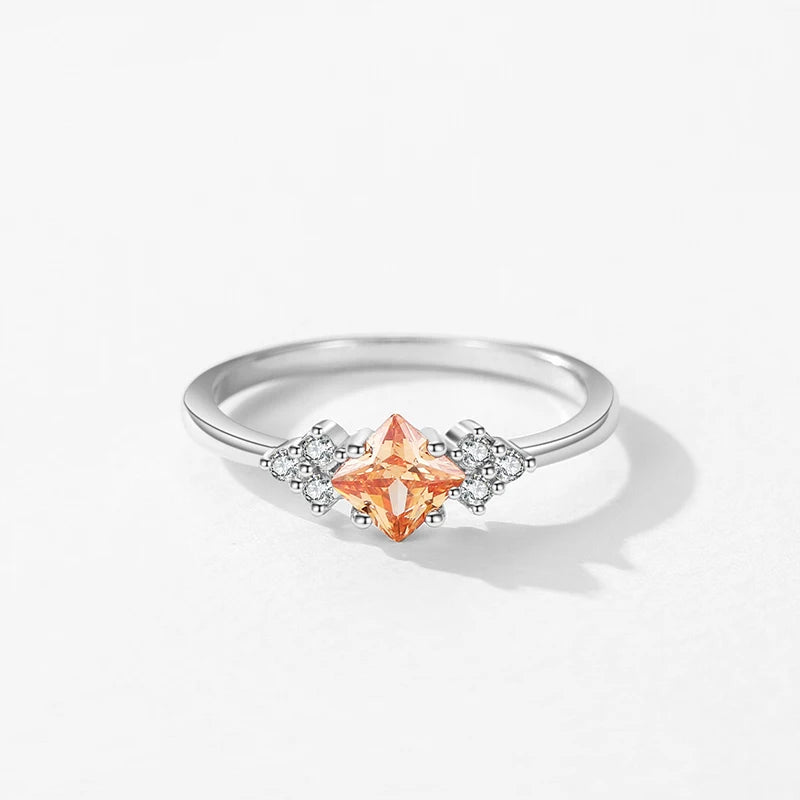 Champagne Cascade Ring