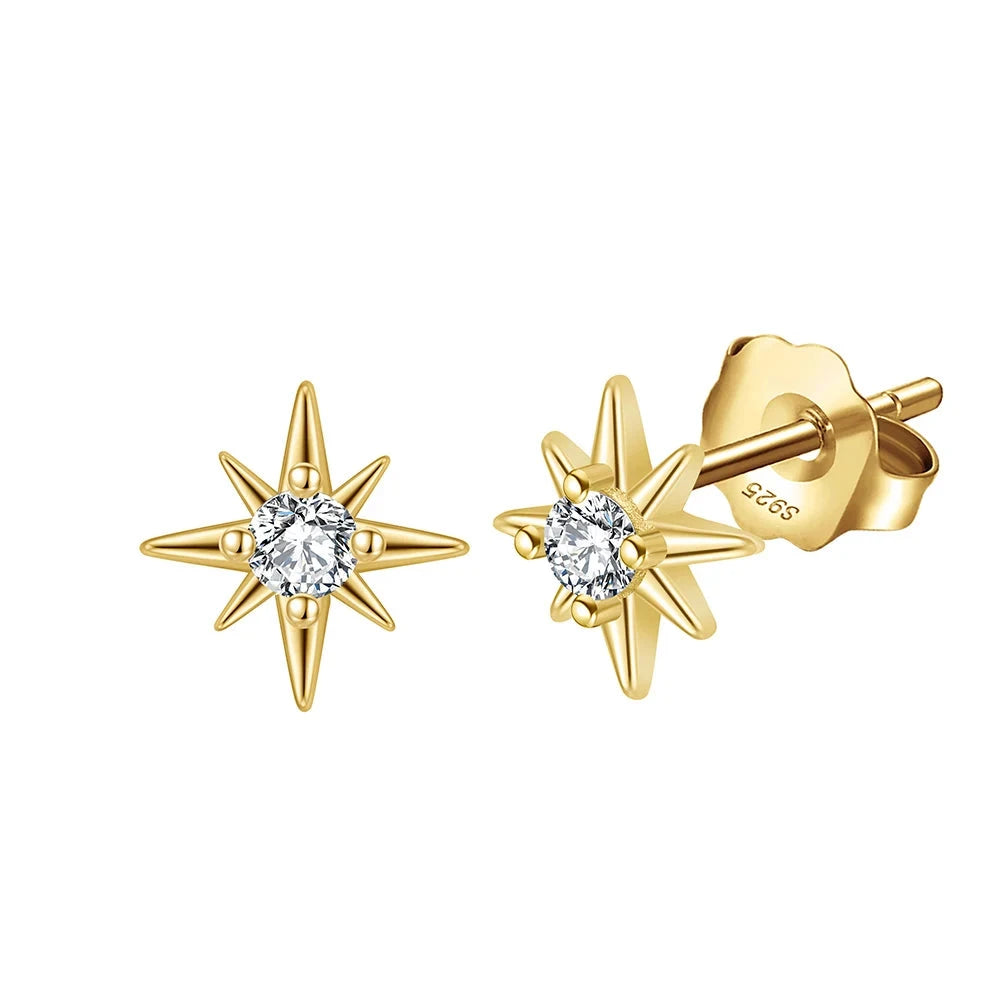 Brilliant Star Earrings