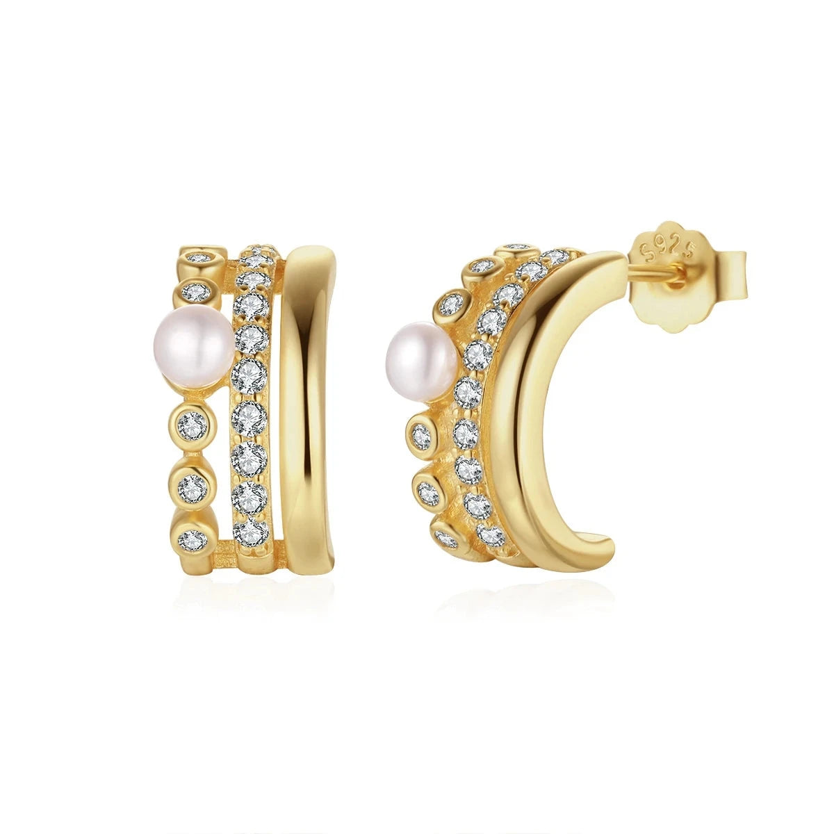 Pearl Tiers Earrings