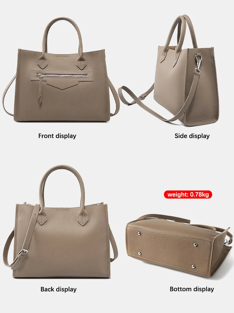 Classic Leather Tote