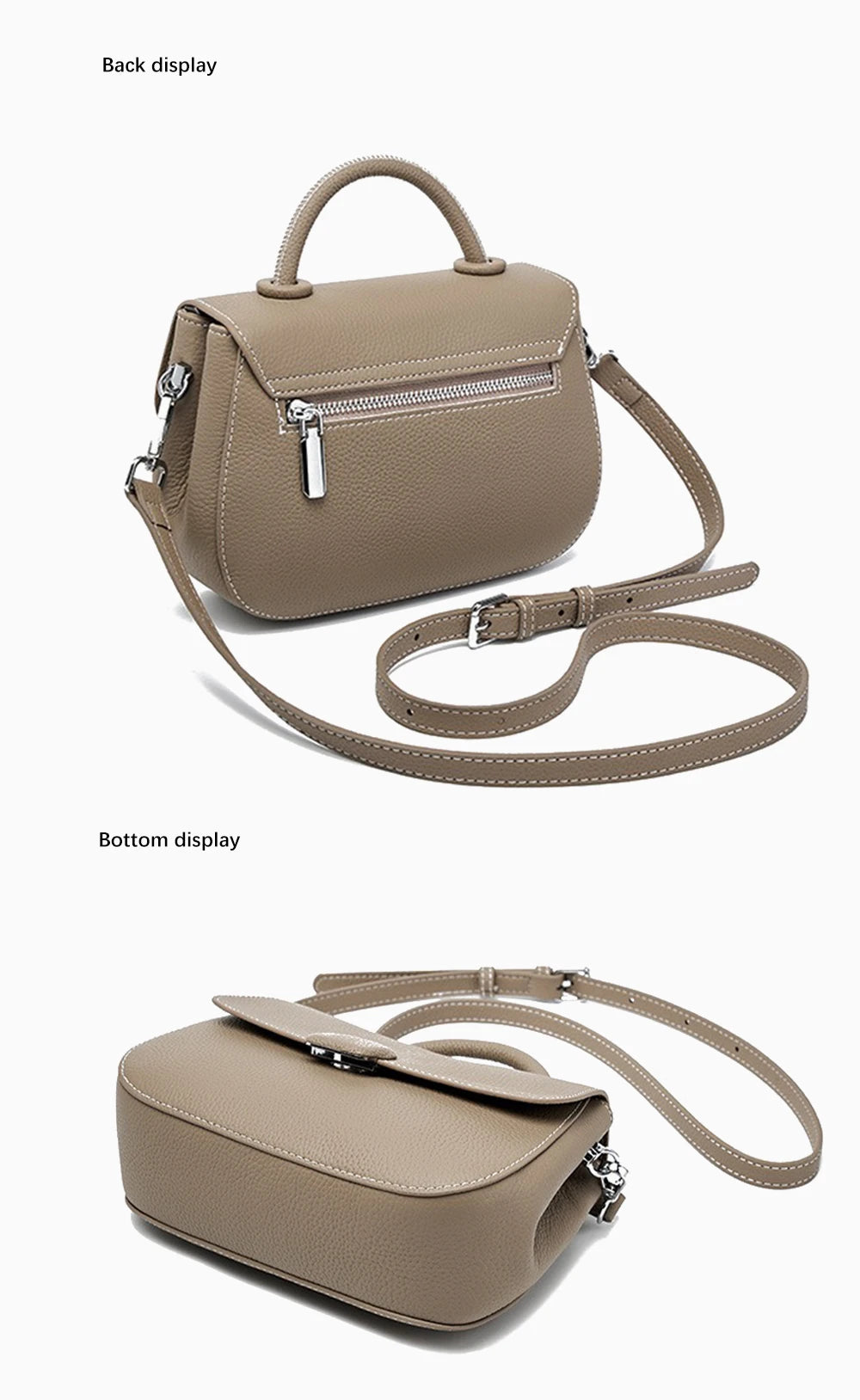 Retro Square Crossbody Bag