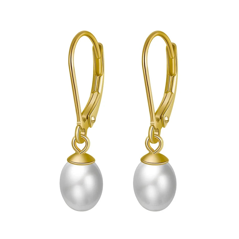 Chic Pearl Charm Earrings