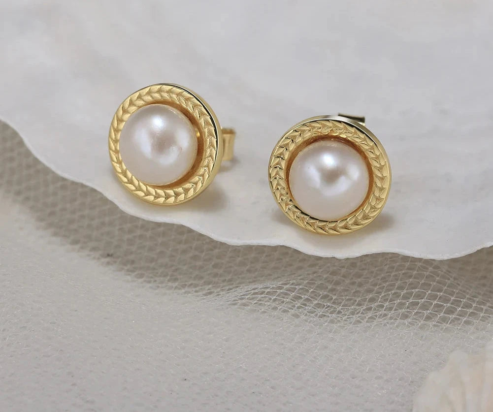 Pearl Glam Studs