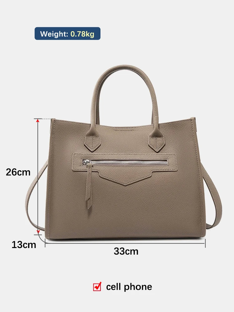 Classic Leather Tote