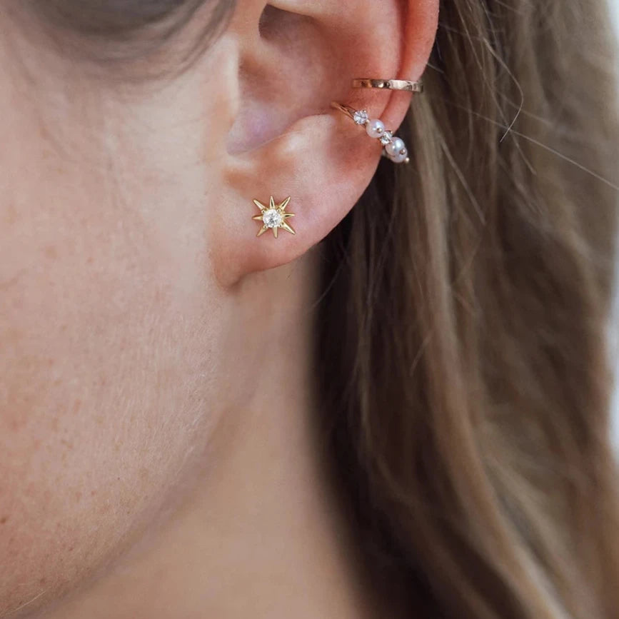 Brilliant Star Earrings